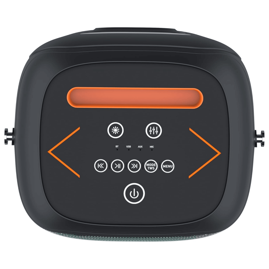 IQ Sound 2x5-Inch TWS Fusion Glow Portable Bluetooth Speaker