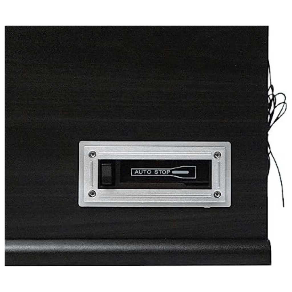 Victor State 7-in-1 Wood Music Center with 3-Speed Turntable and Dual Bluetooth