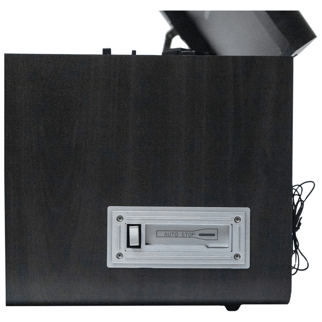 Victor Monument 8-in-1 Wood Music Center with 3-Speed Turntable & Dual Bluetooth