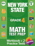 New York State Grade 4 Math Test Prep: New York 4th Grade Math Test Prep Book for the NY State Test Grade 4. - Paperback