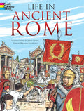 Life in Ancient Rome Coloring Book - Paperback