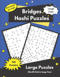 Hashi Puzzles: Bridges and Islands Puzzles for adults and seniors - Paperback