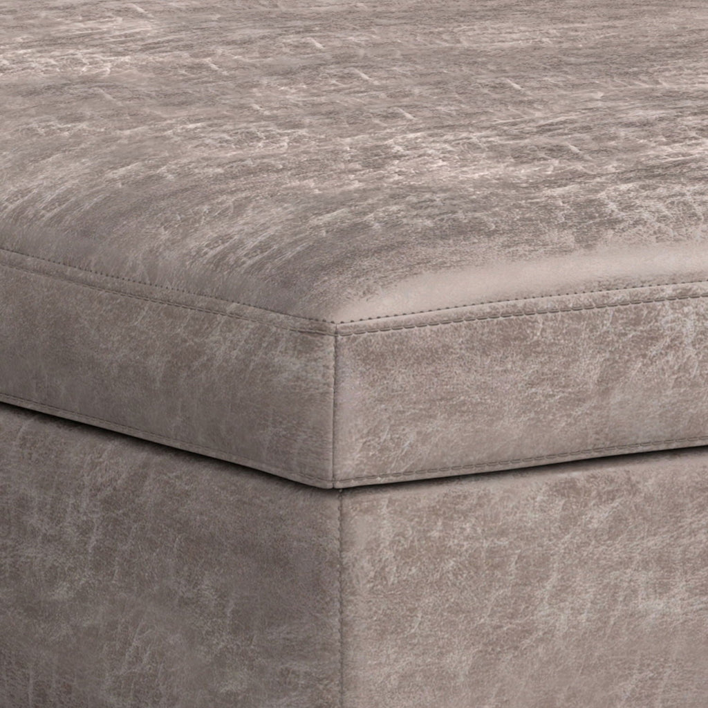 Owen - Multifunctional Square Coffee Table Storage Ottoman
