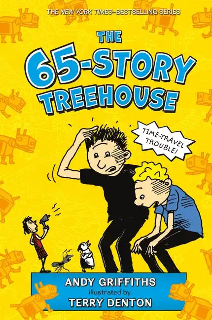 The 65-Story Treehouse: Time Travel Trouble! - Hardcover