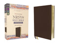 Nrsvue, Holy Bible with Apocrypha, Leathersoft, Brown, Comfort Print - Imitation Leather