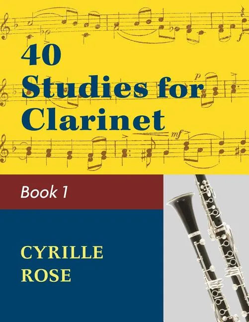 40 Studies for Clarinet, Book 1 - Paperback