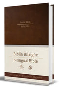 Biblia Bilingüe Reina Valera 1960/ ESV Spanish/English Parallel Bible (English and Spanish Edition): Brown Hardcover - Hardcover
