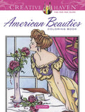Creative Haven American Beauties Coloring Book - Paperback