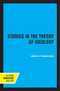 Studies in the Theory of Ideology - Paperback