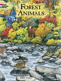 Forest Animals Coloring Book - Paperback