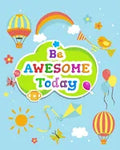 Be Awesome Today: Chore Chart for kids. Weekly Children's Responsibility Checklist, Create Daily Structure And Encourage Independence - Paperback