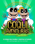 CoquiAventuras: A very fun Coloring Book! - Paperback