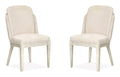 Lorelei - Upholstered Host Chair (Set of 2) - Misty Cloud