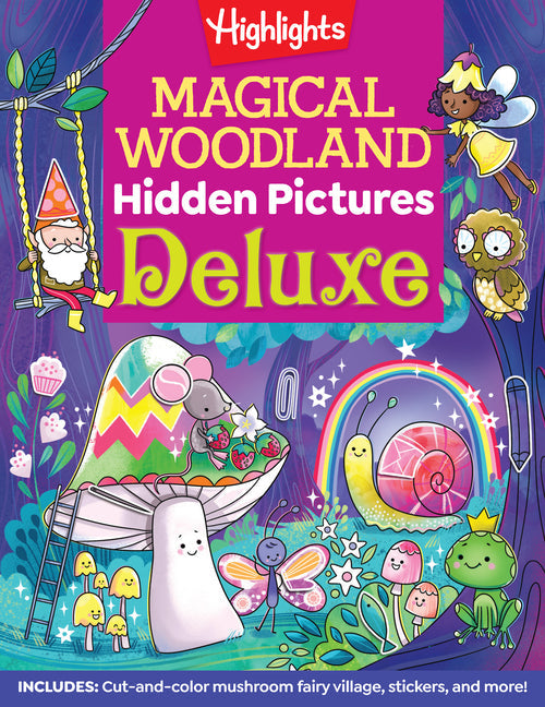 Magical Woodland Hidden Pictures Deluxe - Paperback