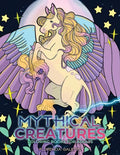 Mythical Creatures Coloring Books for Adults: Legendary Beasts and Monsters from Folklore - Paperback