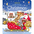 Peek Inside Christmas: A Christmas Holiday Book for Kids - Board Book