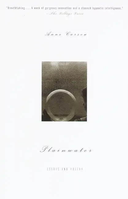 Plainwater: Essays and Poetry - Paperback