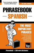 English-Spanish phrasebook and 250-word mini dictionary - Paperback