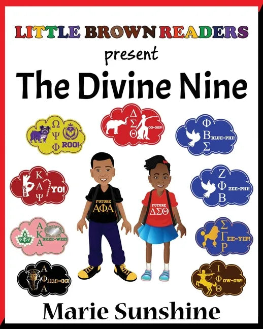 Little Brown Readers present... The Divine Nine - Paperback