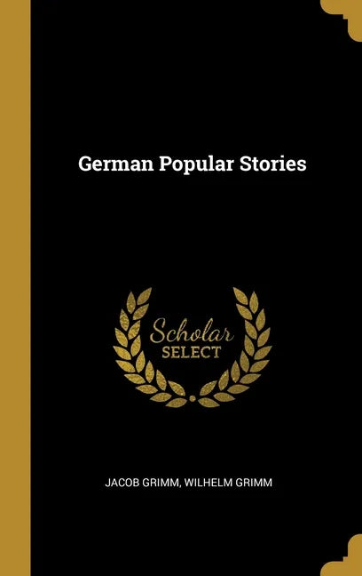 German Popular Stories - Hardcover