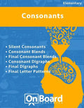 Consonants: Silent Consonants, Consonant Blends, Final Consonant Blends, Consonant Digraphs, Final Digraphs, Final Letter Patterns - Paperback