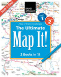 Rand McNally: The Ultimate Map It!(tm) Seek & Find Atlas of Brainy Challenges - Paperback