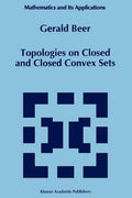 Topologies on Closed and Closed Convex Sets - Paperback