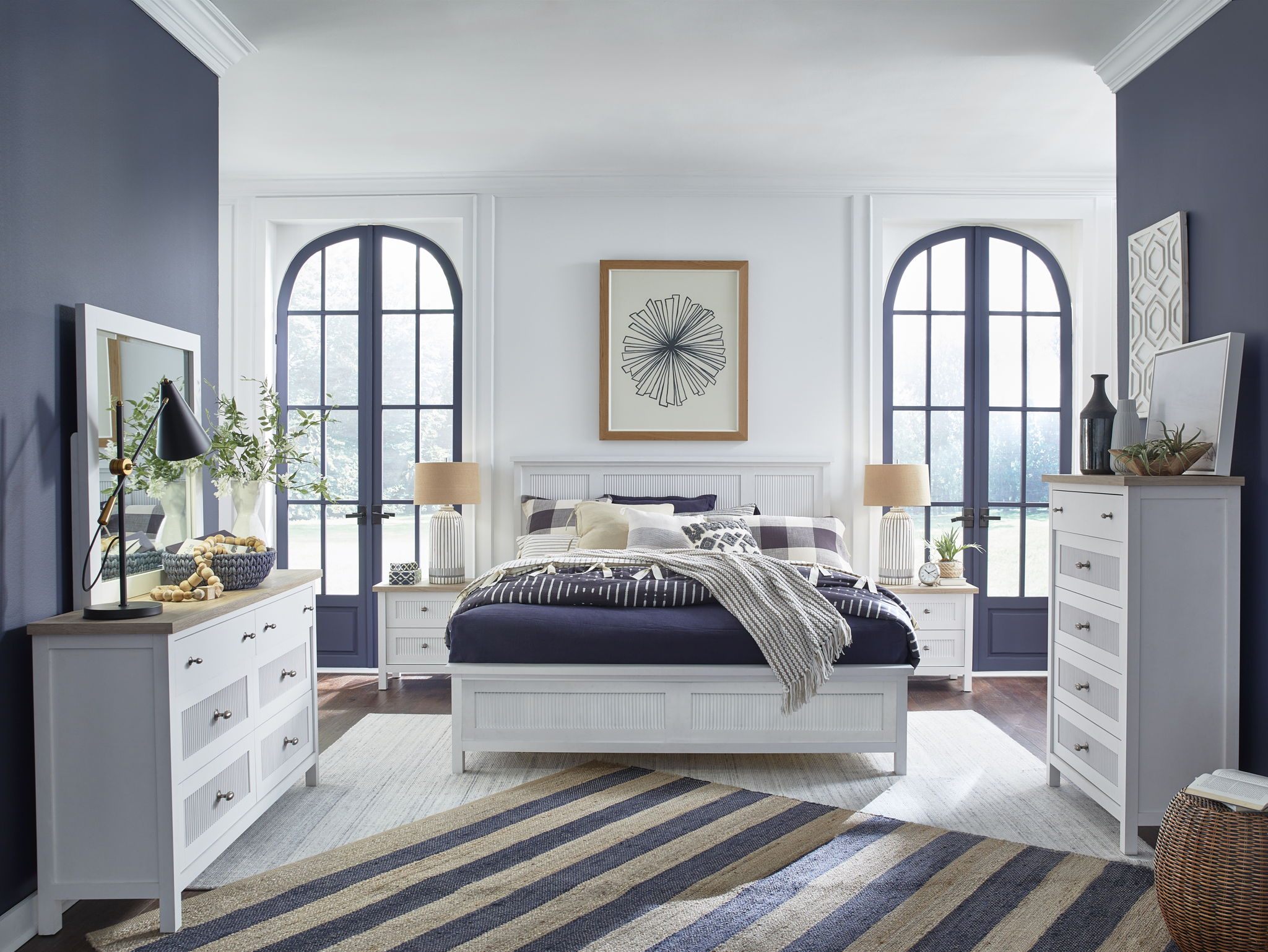 Windmill Harbour - Double Drawer Dresser