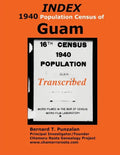 INDEX 1940 Census of Guam: Transcribed - Paperback