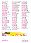 Maurizio Cattelan: Index - Paperback