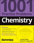 Chemistry: 1001 Practice Problems for Dummies (+ Free Online Practice) - Paperback