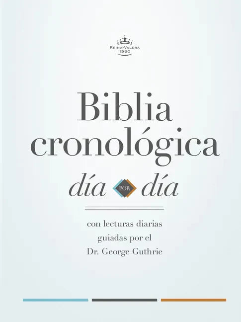 Rvr 1960 Biblia Cronológica, Día Por Día, Tapa Dura - Hardcover