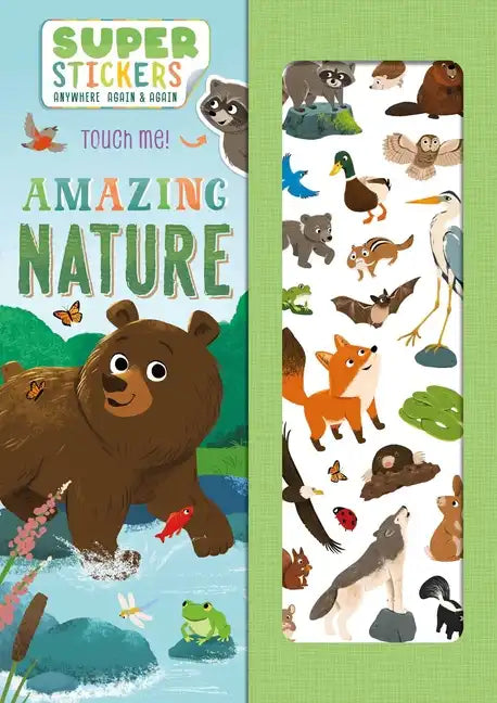 Amazing Nature: Reusable Sticker & Activity Book - Paperback
