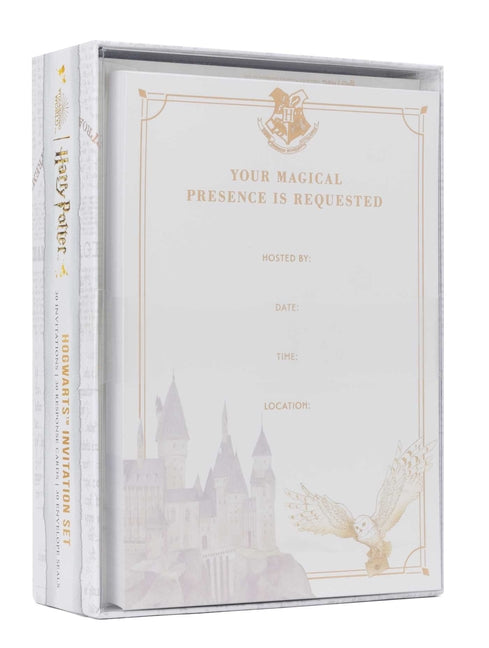 Harry Potter: Hogwarts Invitation Set (Set of 30) - Paperback