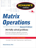 Schaum's Outline of Matrix Operations - Paperback