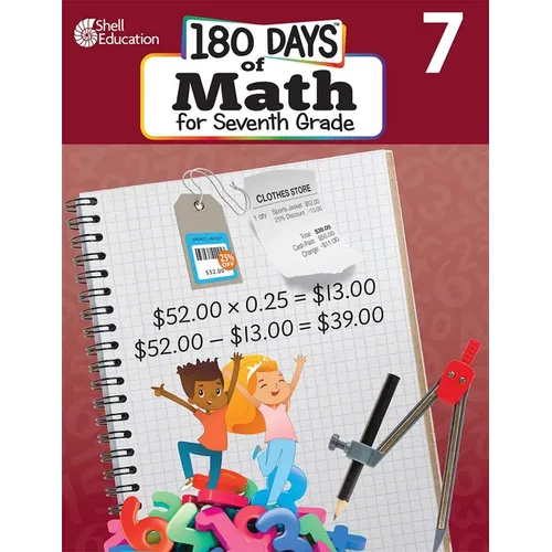 180 Days of Math for Seventh Grade: Practice, Assess, Diagnose - Paperback