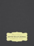 Large 8.5 x 11 Dotted Bullet Journal (Gray #2) Hardcover - 245 Numbered Pages - Hardcover