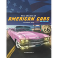 The Greatest American Cars Coloring Book: Pro Edition - Paperback