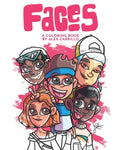 Faces: A Coloring Book by Alex Carrillo - Paperback