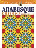 Creative Haven Arabesque Designs Coloring Book - Paperback