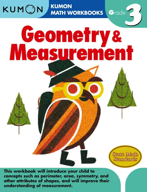 Kumon Grade 3 Geometry and Measurement - Paperback