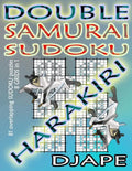 Double Samurai Sudoku Harakiri: 81 overlapping sudoku puzzles, 8 grids in 1 - Paperback