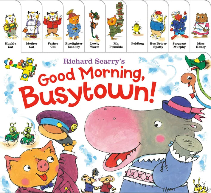 Richard Scarry's Good Morning, Busytown! - Board Book