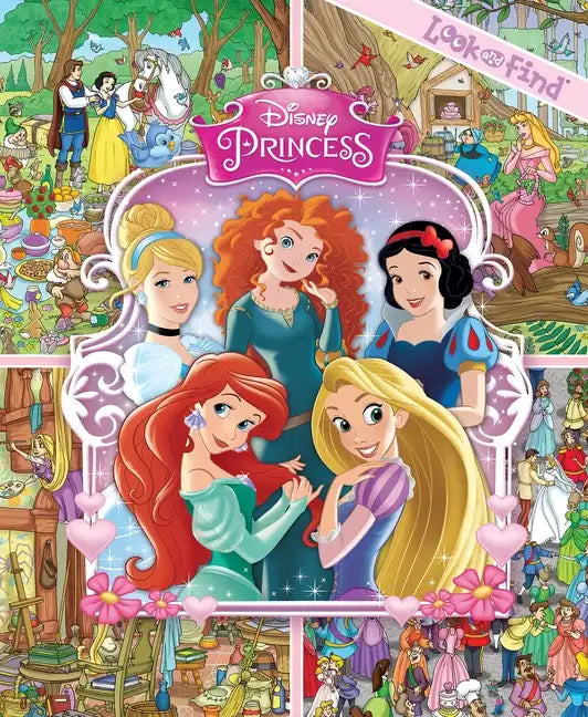 Disney Princess: Look and Find - Hardcover