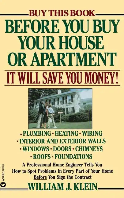 Before You Buy Your House or Apartment - Paperback