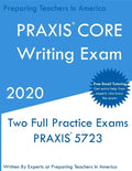 PRAXIS CORE Writing: Two Multiple Choice Practice Exams - Paperback
