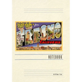 Vintage Lined Notebook Greetings from Fresno, California - Paperback