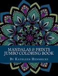 Mandalas & Prints Jumbo Coloring Book - Paperback