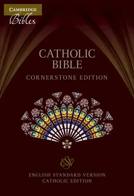 Esv-Ce Catholic Bible, Cornerstone Edition, Burgundy Imitation Leather, Esc662: T - Imitation Leather