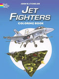 Jet Fighters Coloring Book - Paperback